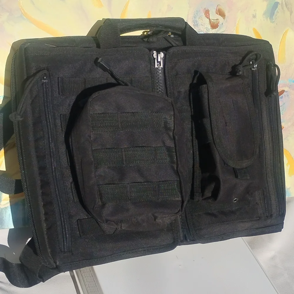 Voodoo Tactical Discreet Executive Pro-Ops Briefcase Backpack Hybrid 💻💼